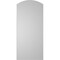 Ekena Millwork Arch Top Surface Mount PVC Gable Vent: Functional, w/ 2"W x 1-1/2"P Brickmould Frame, 16"W x 36"H GVPAR16X3602SF - alternate 3
